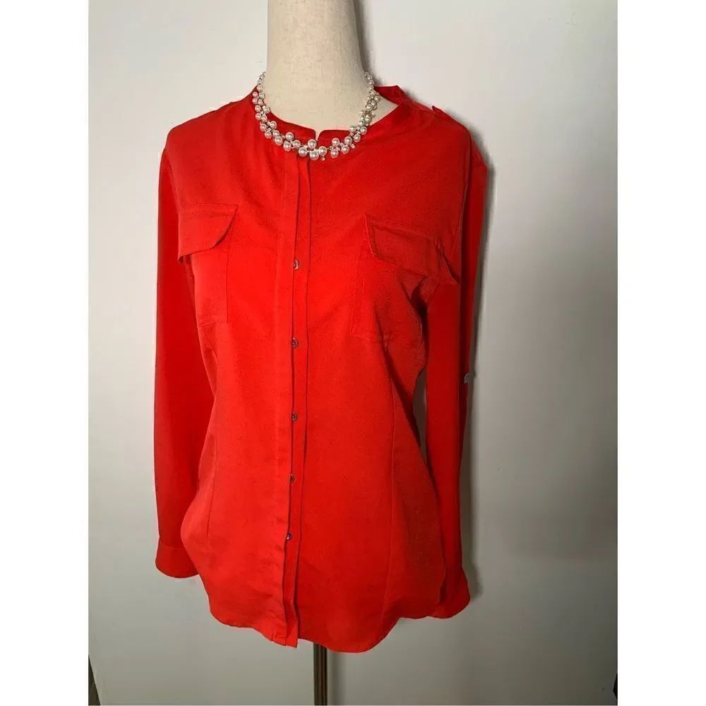 Calvin Klein red shirt size s/p